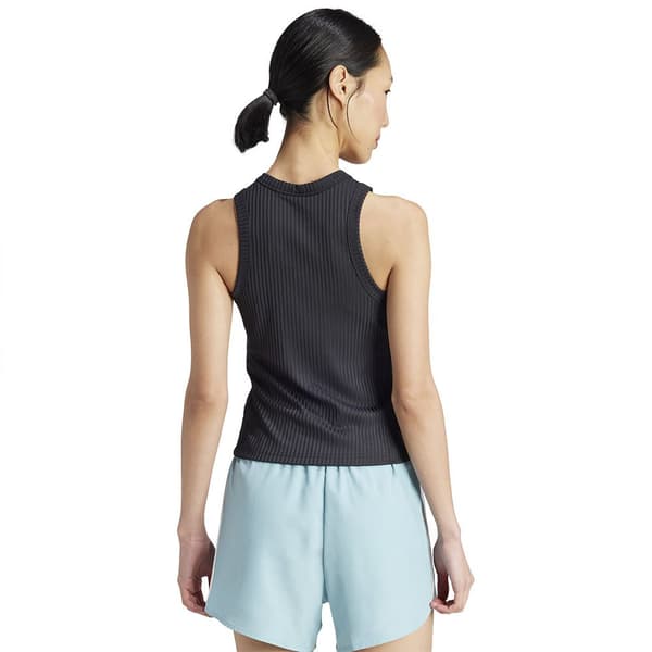 Adidas All Gym Seasonal Rib Tight Fit Tonal 3 Stripes Linne  XS Kvinna