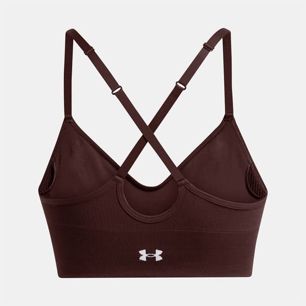 Under Armour Vanish Seamless Sporttopp Lågt Stöd Brun XS Kvinna