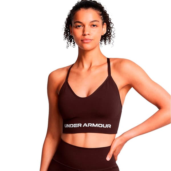 Under Armour Vanish Seamless Sporttopp Lågt Stöd Brun XS Kvinna