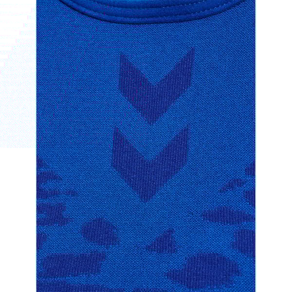 Hummel Mt Leo Seamless Sport-top Blå XS Kvinde