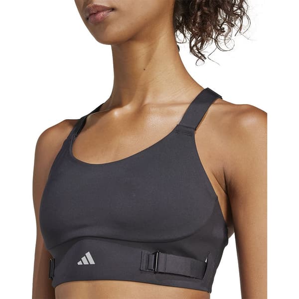 Adidas Fastim L Hs Urheilurintaliivit Korkea Vaikutus Musta XS / EG Nainen