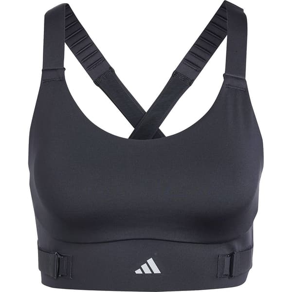 Adidas Fastim L Hs Urheilurintaliivit Korkea Vaikutus Musta XS / EG Nainen
