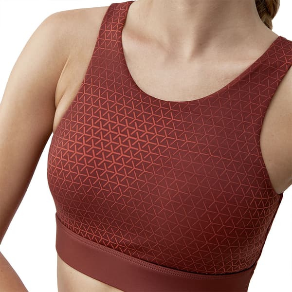 Born Living Yoga Yuto Sport Top Medium-høj Støtte Rød XS Kvinde