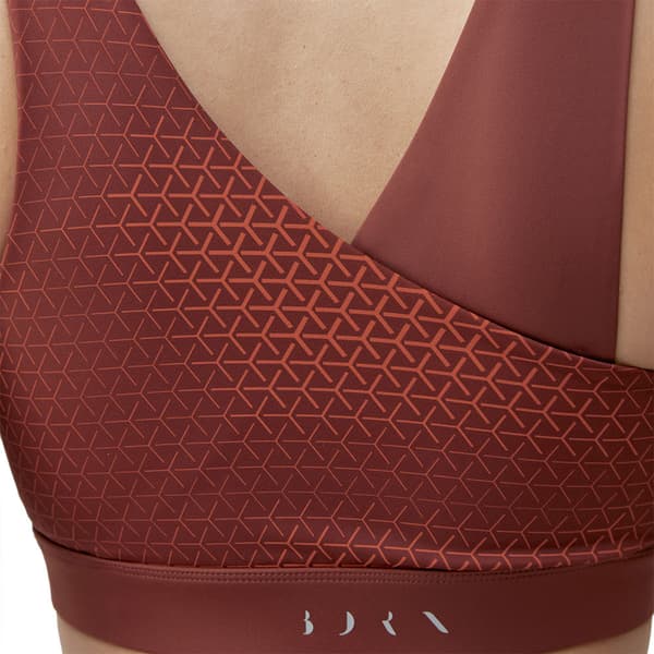 Born Living Yoga Yuto Sport Top Medium-høj Støtte Rød XS Kvinde