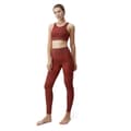 Miniatyrbillede 5 af 5: Born Living Yoga Yuto Sport Top Medium-høj Støtte Rød XS Kvinde