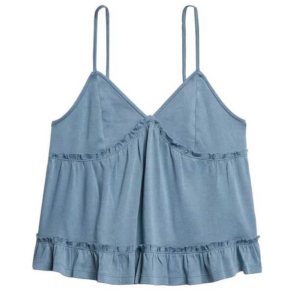 Superdry Tiered Jersey Cami Top Blå XS Kvinna