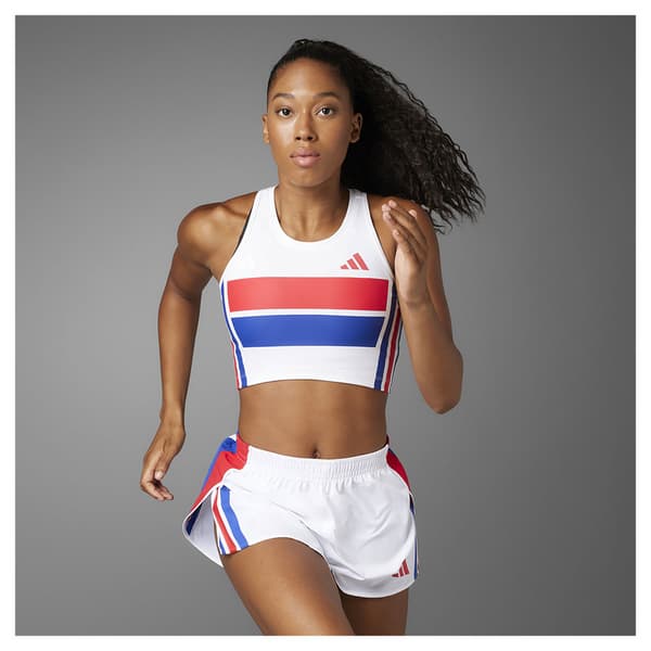 Adidas Adizero Retro Crop Sport-top  M Kvinna