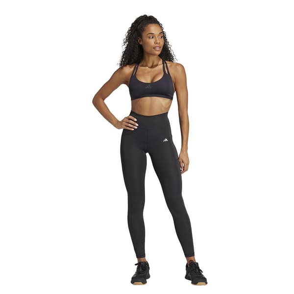 Adidas Aeroimpact Luxe Sport-bh Med Låg Support Svart XL / CD Kvinna