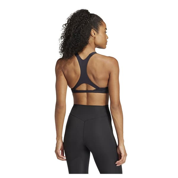 Adidas Aeroimpact Luxe Sport-bh Med Låg Support Svart XL / CD Kvinna