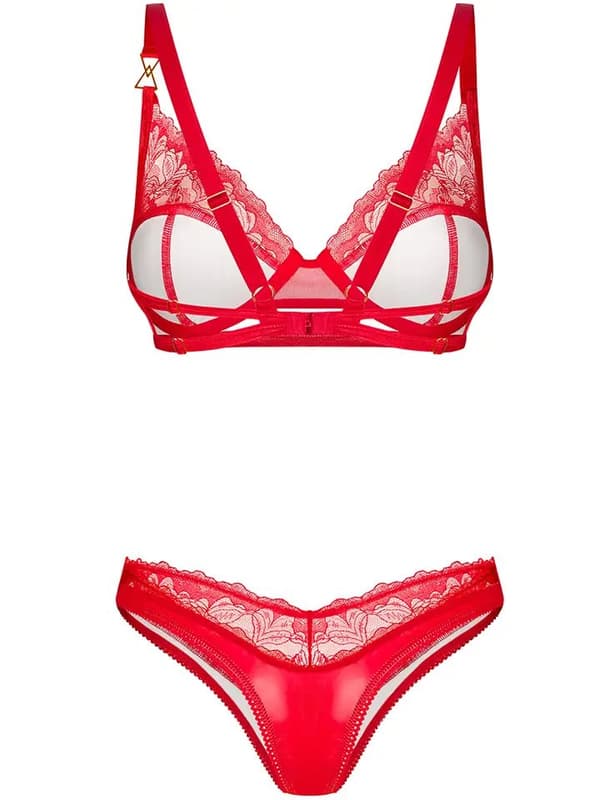 Obsessive Aliosa 2-pcs Set Red