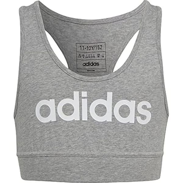 Ärmlös T-shirt - adidas - Essentials Linear Logo - Bomull - Multisport - Flicka