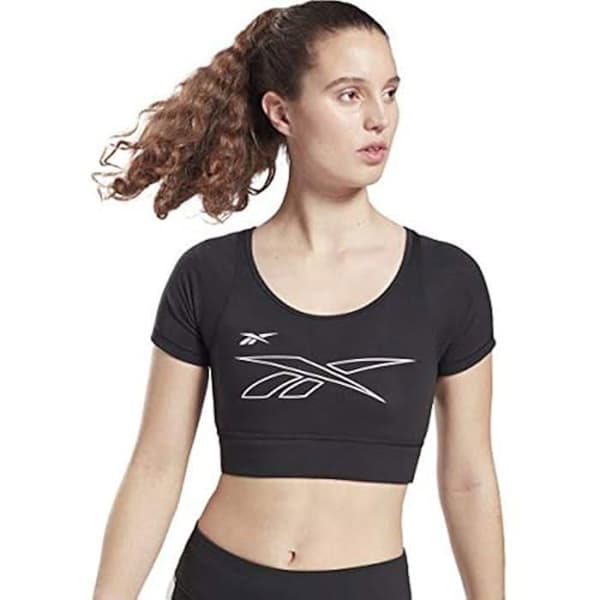 Sport-BH - Reebok - Myt Bralette - Svart - Ärmlös - Andas