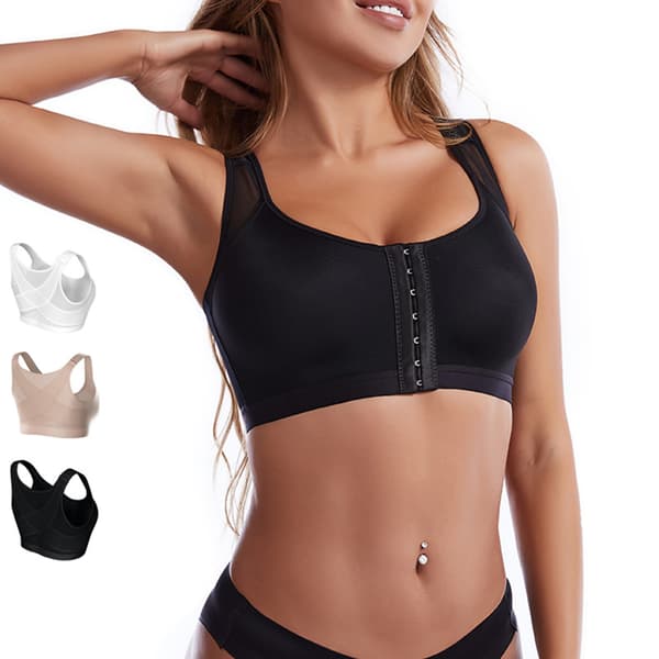 INF Bekväma sport-bh:ar 3-pack - Storlekar upp till 5XL  XL