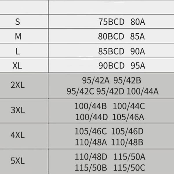 INF Komfortable sports-bh'er 3-pak - Størrelser op til 5XL  XXL