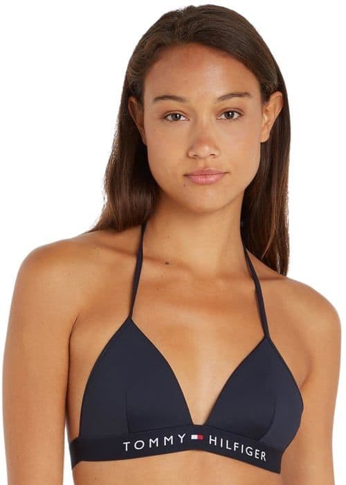 Tommy hilfiger BH - UW0UW04109 - TRIANGLE FIXED FOAM Triangel BH för kvinnor