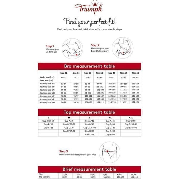 Sport-bh - Triumph - Triaction Hybrid Lite P - Svart - Storlek 36DD - Andningsbar