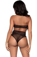 Miniatyrbillede 2 af 2: Halter Crop Top & Thong Panty Sexet undertøj