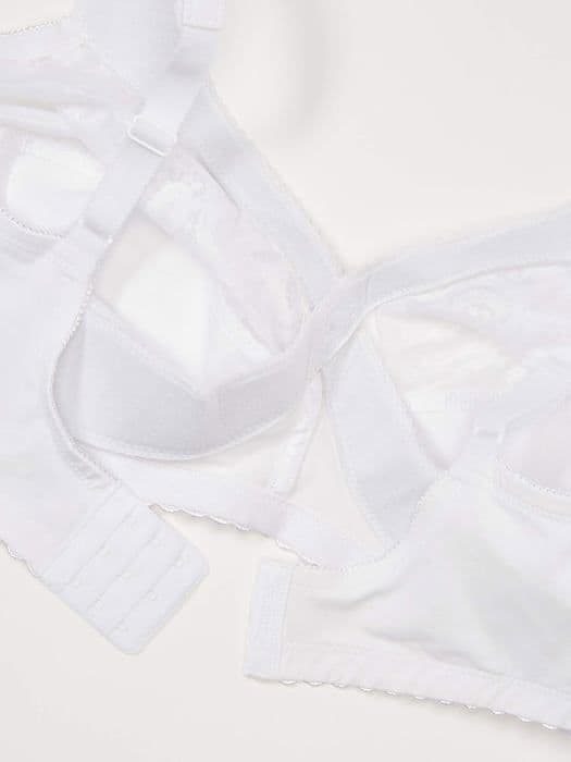 Glamorise BH - 1001WHT38G - Full täckande BH Dam