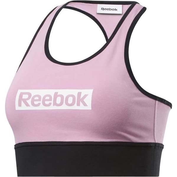 Sport-BH - Reebok - FK6712 - Jaspnk - Storlek S - Utan byglar
