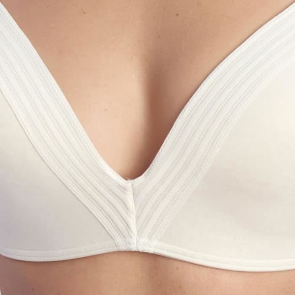 Memory foam-bh - Wow Embrace - 10198128 - Utan byglar - Djup urringning - Meshdetaljer