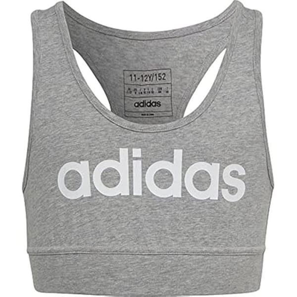 Ärmlös T-shirt - adidas - Essentials Linear Logo - Bomull - Multisport - Flicka