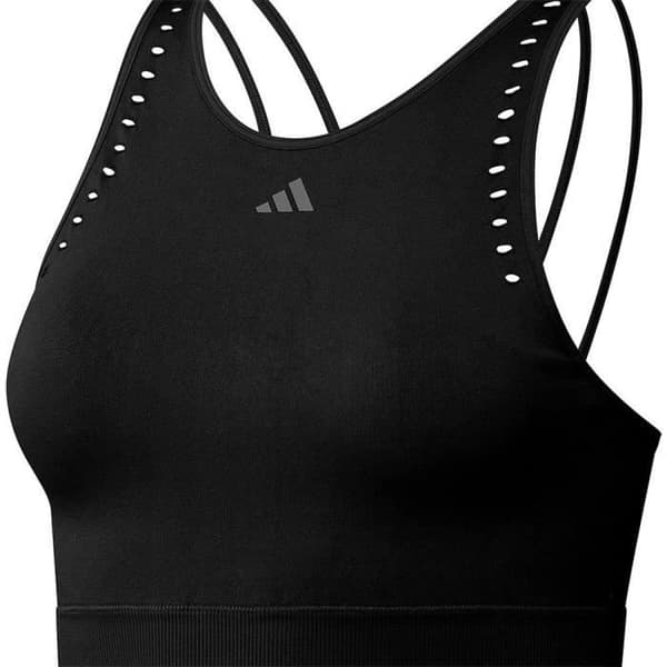 Sport-BH - adidas - Arknt Ls - Dam - Svart - Långa ärmar - Andningsbar