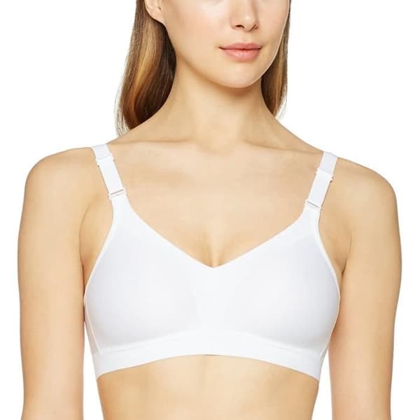 Sport-BH - Triumph - TriAction Wellness N - Vit - Utan Bygel - 32E