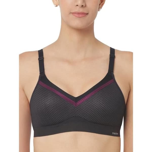 Sport-bh - Triumph - TriAction Free Motion - Svart - Storlek 34D - Utan ärm