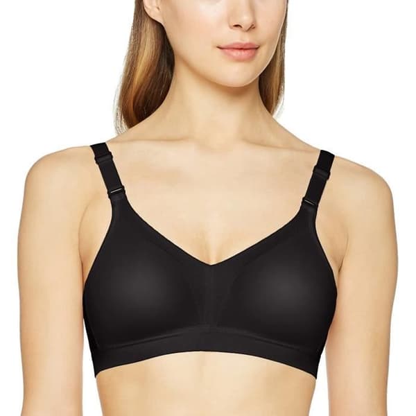 Sport-BH - Triumph - TriAction Wellness N - Svart - 36DD - Utan bygel