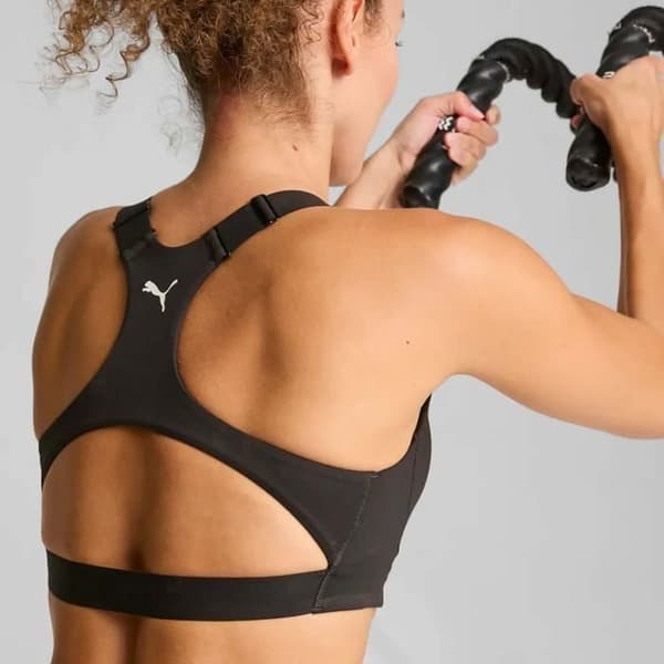 Sport-BH - Puma - 4Keeps Eversculpt - Svart - Medium Impact - Utan bygel