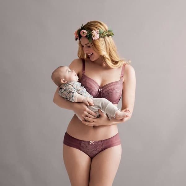 Amningsbh med bygel ANITA Fleur Rose Raspberry