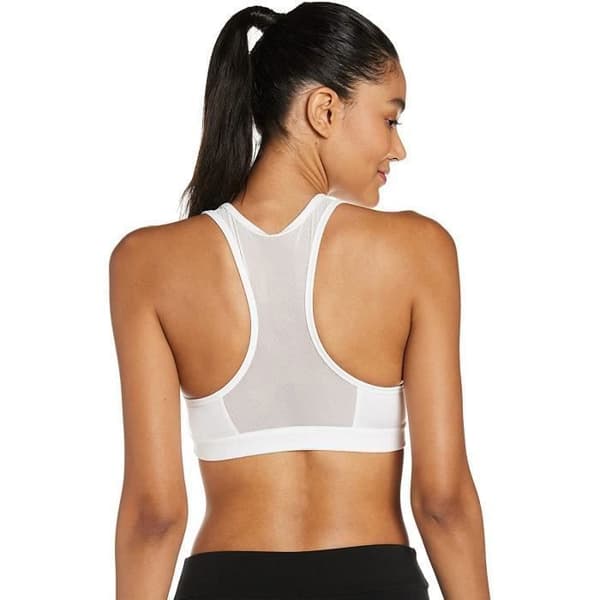 Mid Impact 4keeps BH, Sport BH för kvinnor, PUMA White, L