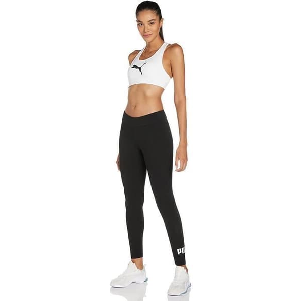 Mid Impact 4keeps BH, Sport BH för kvinnor, PUMA White, L