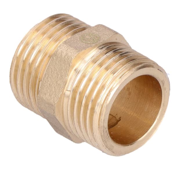 TWIST-nippel 1/2", mässing