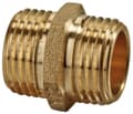 Miniatyrbild 1 av 3: TWIST-nippel 1/2", mässing