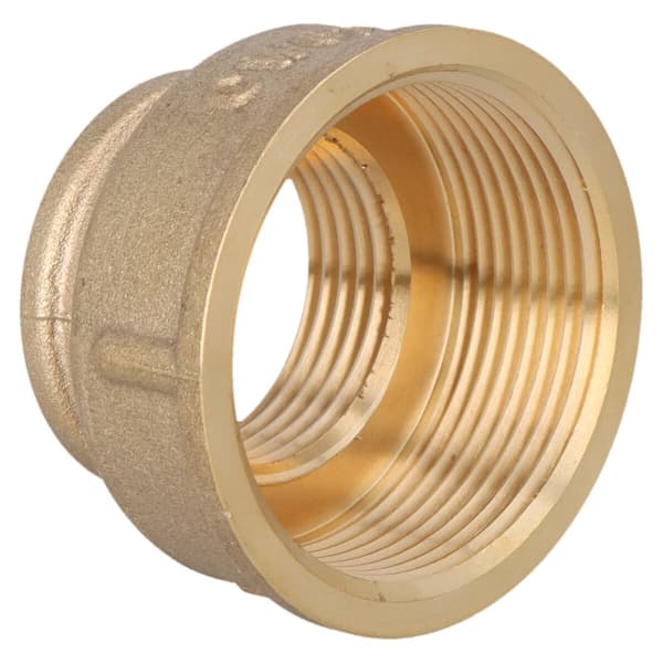 Mässingsreduktionshylsa 6/4"x1"" gul