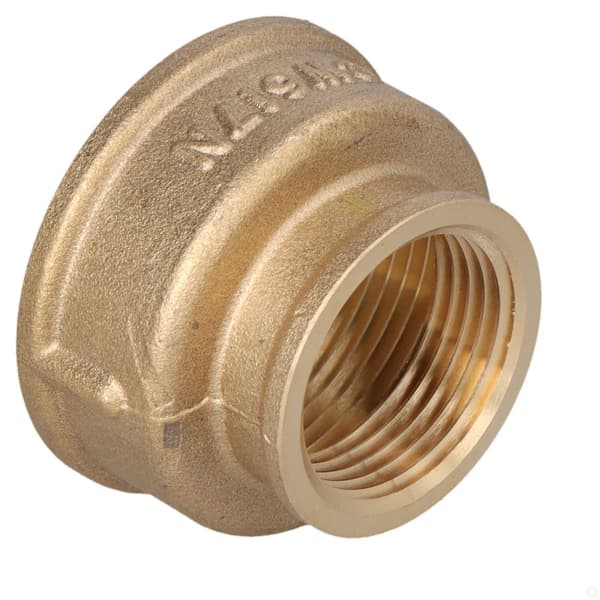 Mässingsreduktionshylsa 6/4"x1"" gul