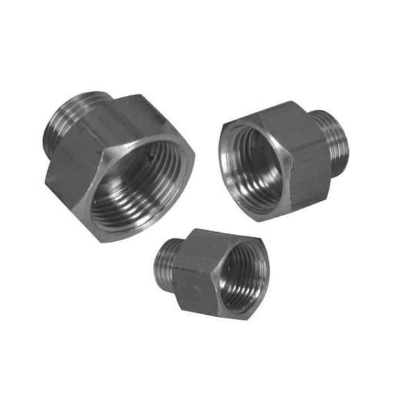 Reduktionsmuffe-nippel 1/2"x3/8"" forkromet messing Online