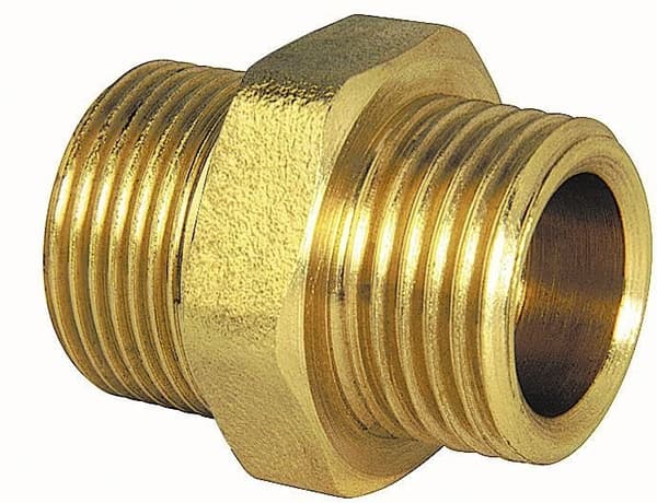 Nippel V-PEX 1/2'' mässing