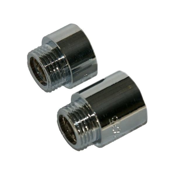Förlängning 1/2"x20 mm krommässing Online