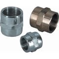 Miniatyrbillede 2 af 2: Muffe 1/2"" Online indvendig gevind x indvendig gevind forkromet messing