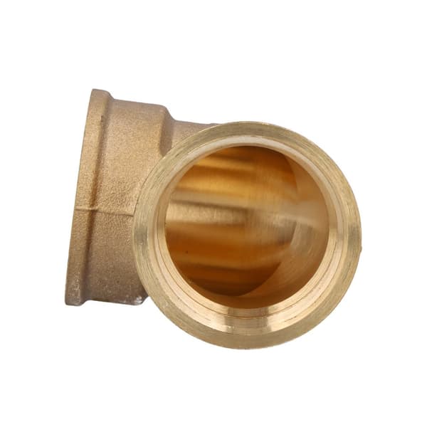 Mässingsböj 5/4" invändig-invändig gul
