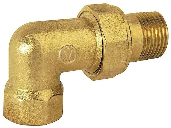 Vridvinkelskruv 3/4" mässing