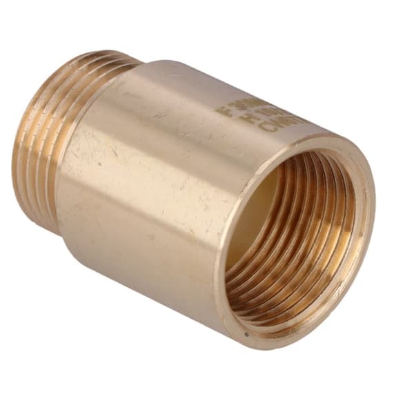 Mässingsförlängning 3/4" 30 mm gul Online