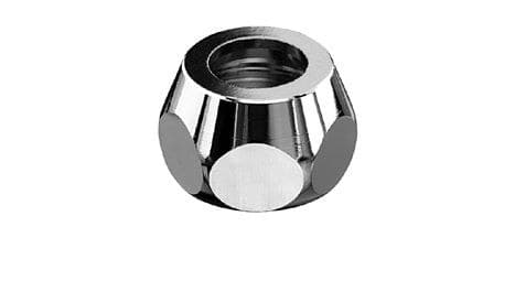 Komplett klämkoppling 3/8"x10 mm, krom