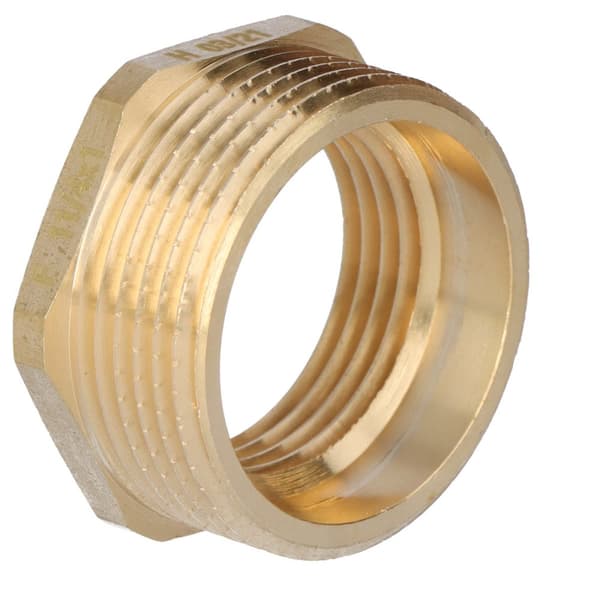 Mässingsreduktion 5/4"x1"" gul