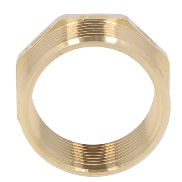 Mässingsreduktion 6/4"x5/4" gul