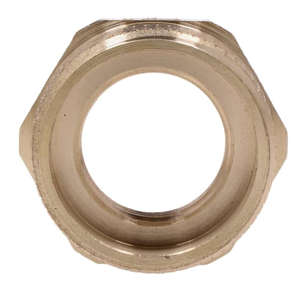 Mässingsreduktion 5/4"x3/4" gul