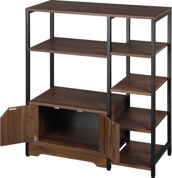 Grace Bookcase med 7 hyllor? Rumsdelare - förvaringsställ - skåp - plankor - bok