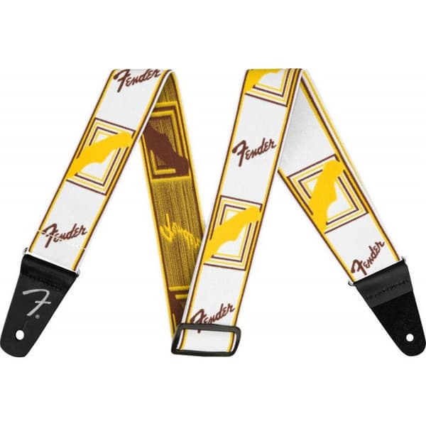 Monogram WeighLess fenderrem vit/gul/brun